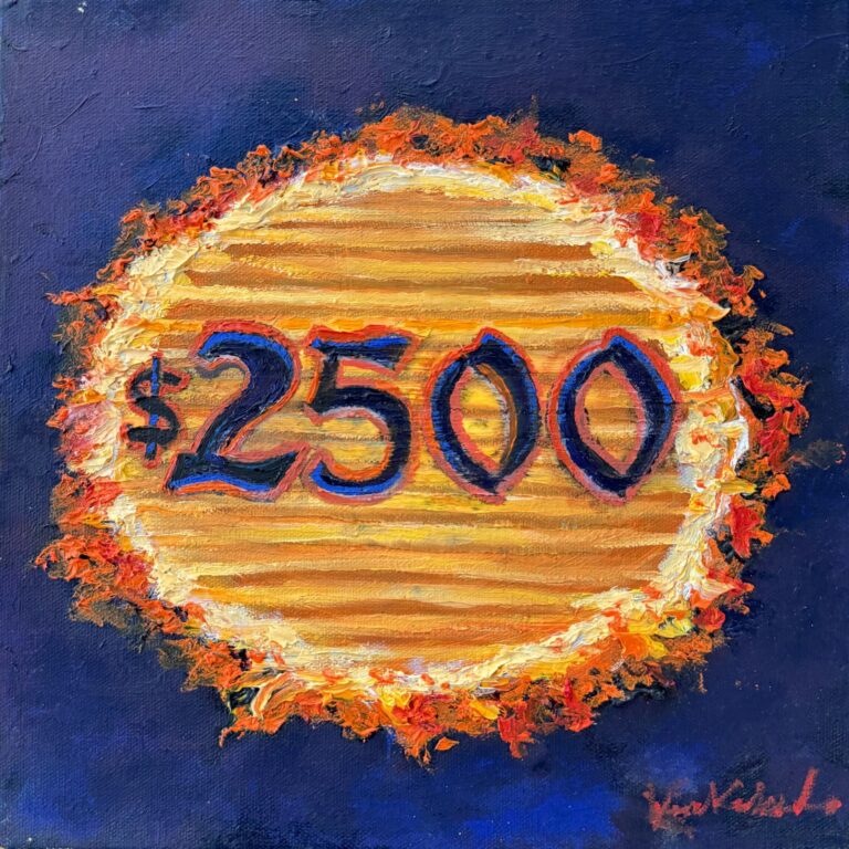 oil | 12x12 | Buy It Now $440