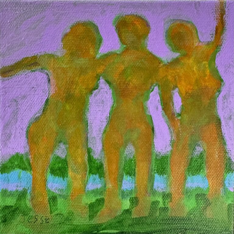 acrylic | 6x6 | Buy It Now $160