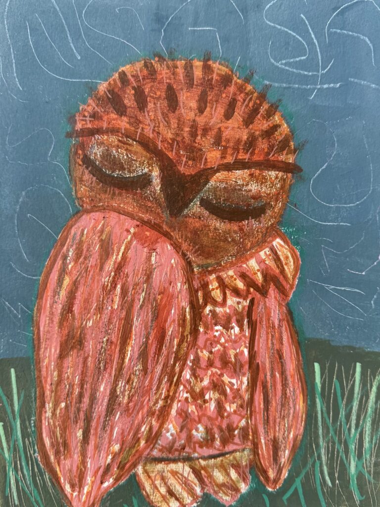 mixed media | 9x12 | Buy It Now $160