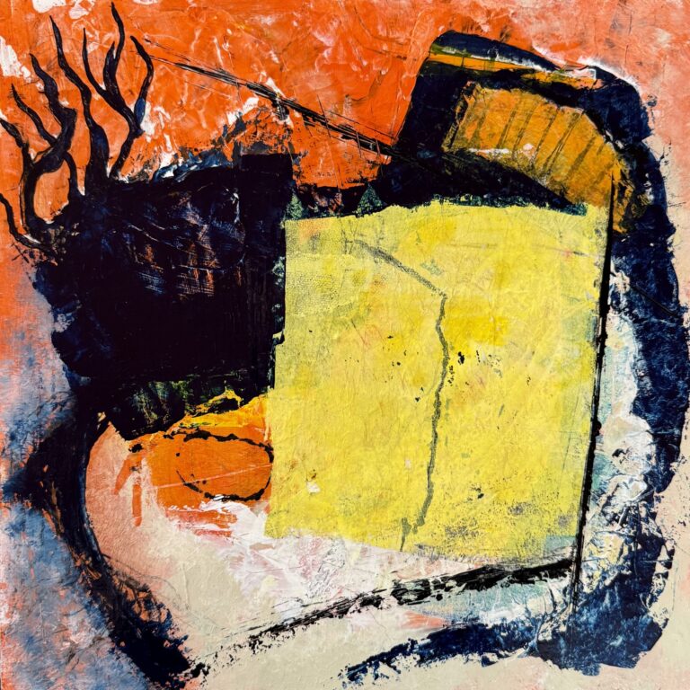 mixed media | 12x12 | Buy It Now $160