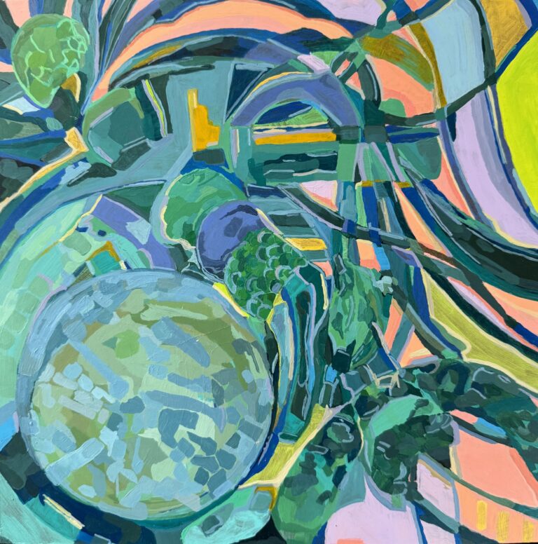 acrylic on panel | 12x12 | Buy It Now $160