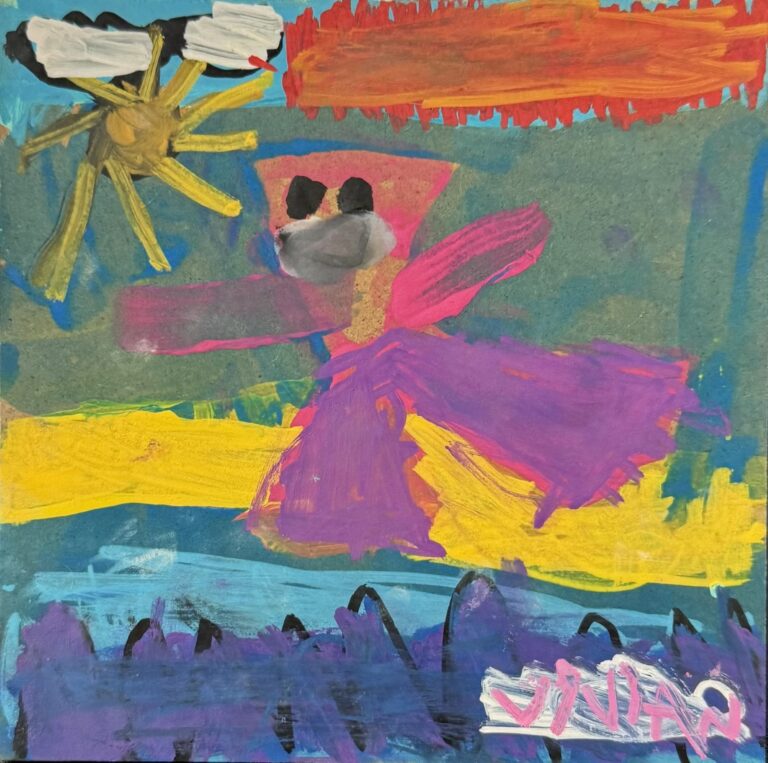 acrylic | 6x6 | Buy It Now $160