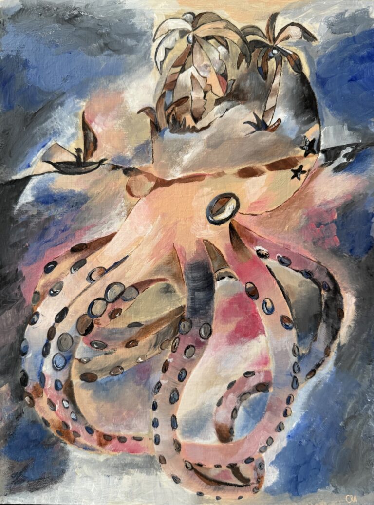 acrylic | 9x12 | Buy It Now $190