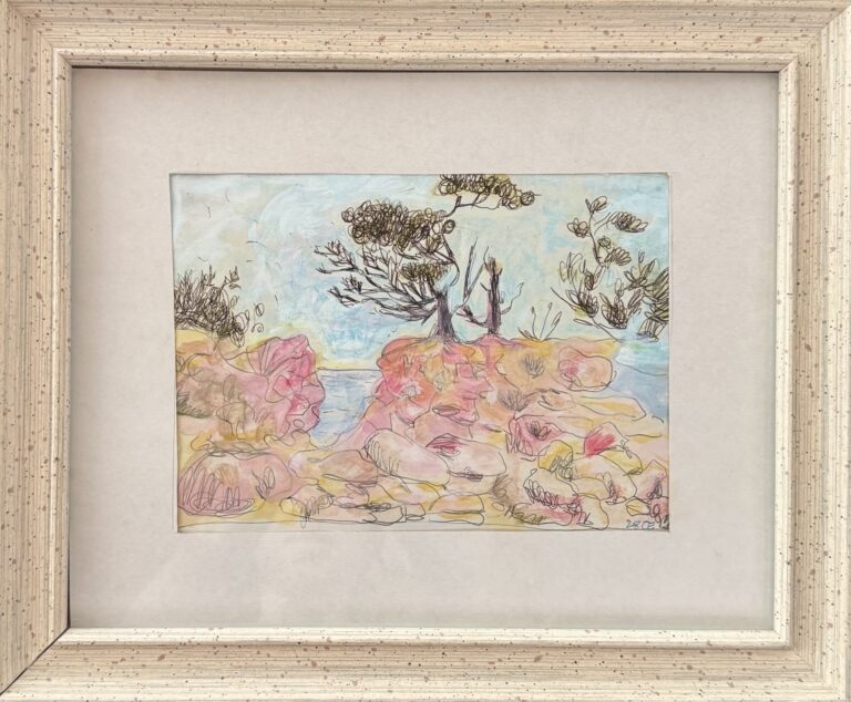 pen & watercolor | 9x12 | Buy It Now $160