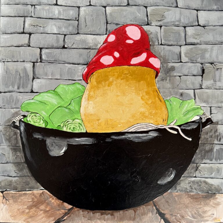 acrylic | 12x12 | Buy It Now $190