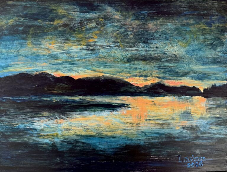 acrylic | 9x12 | Buy It Now $190