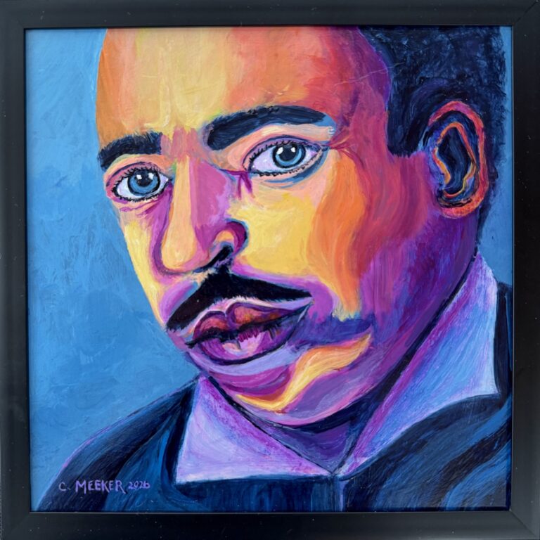 acrylic | 8x8 | Buy It Now $160