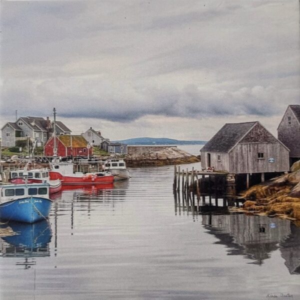 #12 - Yesteryear at Peggy's Cove Nova Scotia, CA by Linda Teeter