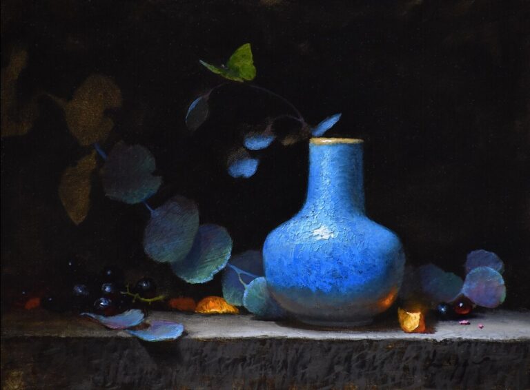 oil on panel