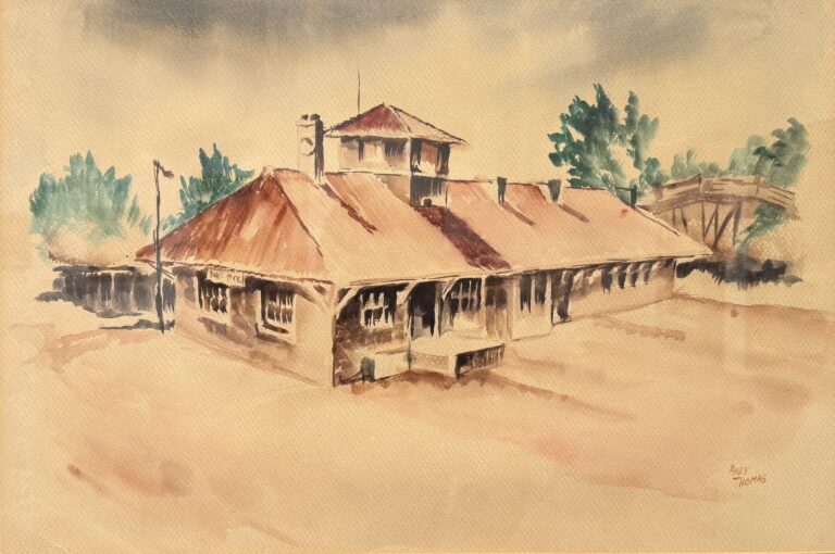 Mo-Pac Carthage Watercolor | watercolor | NFS