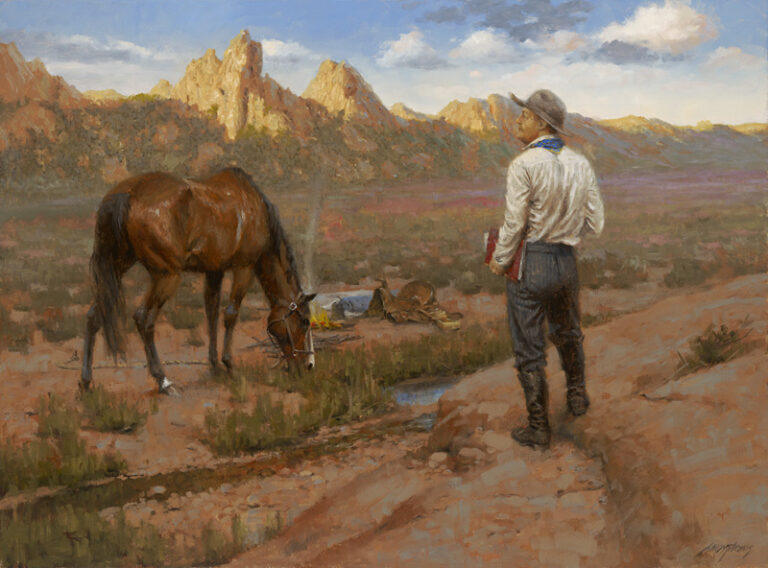 Remington Goes West | 2017 | oil | $32,000